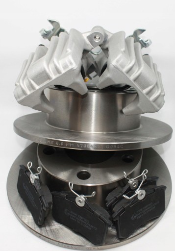 Зажим задний левый правый диски колодки Passat B5 A6!