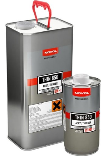NOVOL 850 акриловий розчинник 5л стандарт