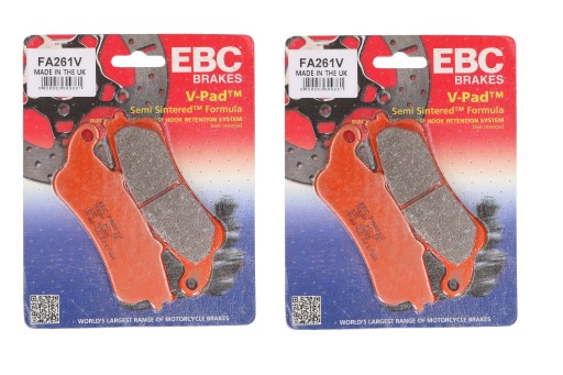 204087 - Колодки КПЛ передні ЄЦБ Honda GL 1800 Gold Wing 01-17