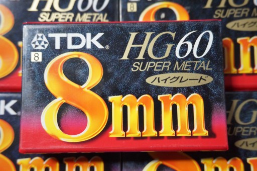 KAZETA PRE KAMERY Video8 TDK MP HG60 60 min SUPER METAL