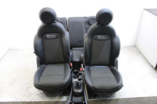 Sièges Interne Similicuir Habillage revêtement panneau intérieur porte FIAT 500X CROSS