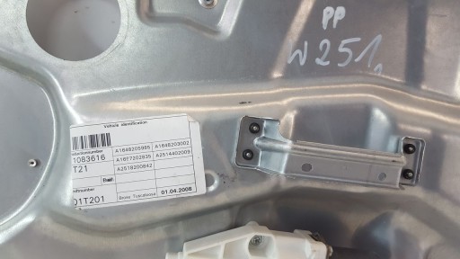 window regulator right front Mercedes W251 3,0 CDI