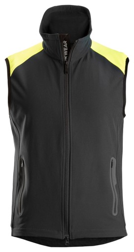 Неоновий жилет Snickers 8029 R. S black / neon