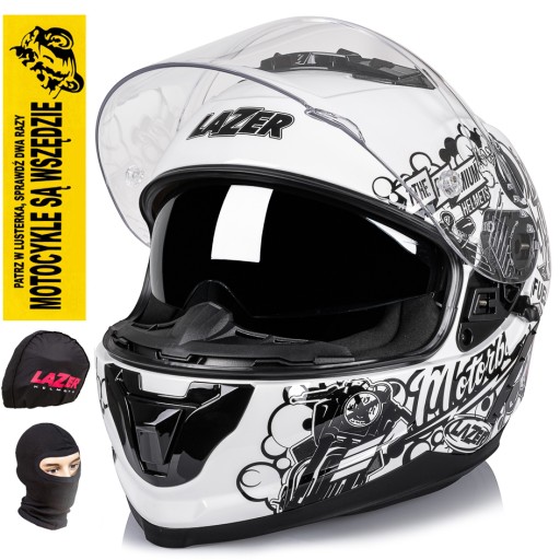 Шолом LAZER RAFALE EVO STICKERBOMB r L BLENDA