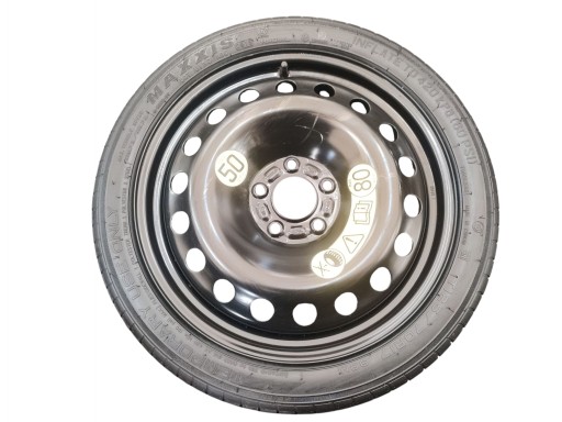 Roue de secours Galet tendeur courroie Roue de secours FORD FOCUS MK4 T125/70 R17 5x108 8V41-AB