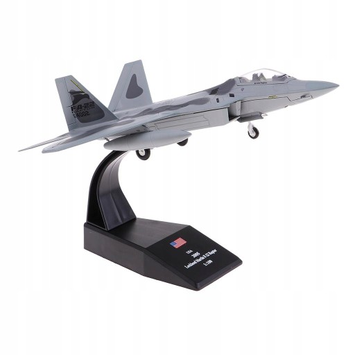 1:100 Винищувач Alloy Aviation F22