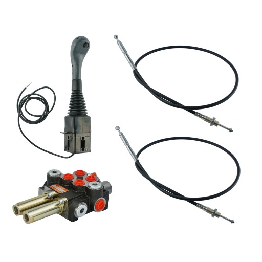 A1.25.00.002.22 - НАБІР НАВАНТАЖУВАЧА ТУР РОЗПОДІЛЬНИК 2SE 40Л ДЖОЙСТИК 1 КНОПКА КАБЕЛЬНА КУЛЯ 1.5