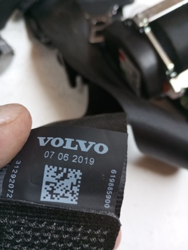 Gurten Gurten Sicherheits VOLVO V40 31292072 heck hinten