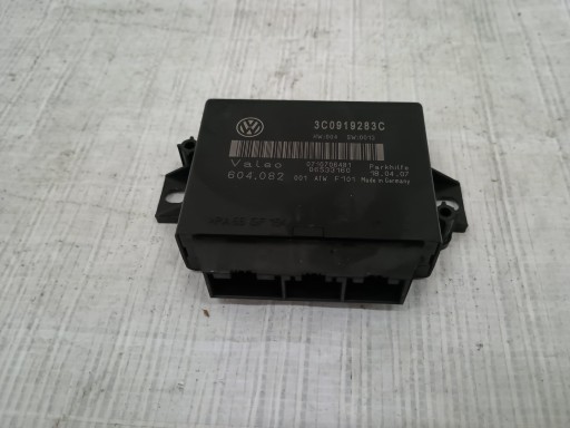 3C0919283C - Контроллер pdc для volkswagen passat b6, модуль парктроника 3c0919283c, оригинал