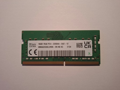 RAM DDR4 16GB Notebook Modulo RAM SK Hynix DDR4 16GB 3200MHz CL19 SO-DIMM Per Laptop E PC Portatili Modulo Ram 16gb Pc4-25600 Cl19 - Foto 9