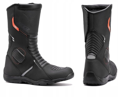 КРОССОВКИ SECA TOUR-TECH STX WP ЧЕРНЫЕ МЕМБРАННЫЕ D3O 45