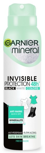 garnier mineral invisible protection antyperspirant w sprayu null null   