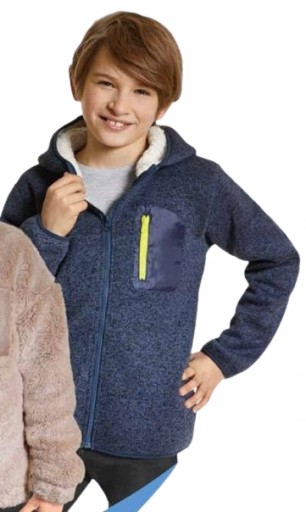 Дитячий світшот Youngstyle розмір 152 з довгим рукавом синій