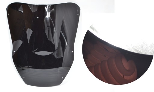 KA014BK - Kawasaki ZX-12R 00-01-ветровое стекло