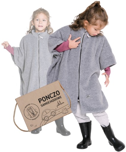 Автомобільні пончо POLAR Patulove GREY ONE SIZE