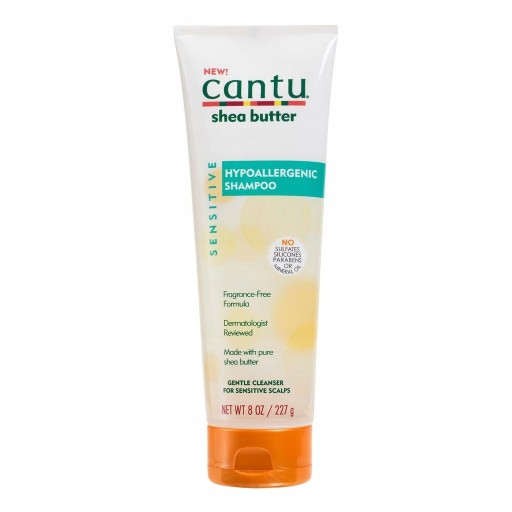 CANTU Shea Butter hypoalergénny šampón 227g