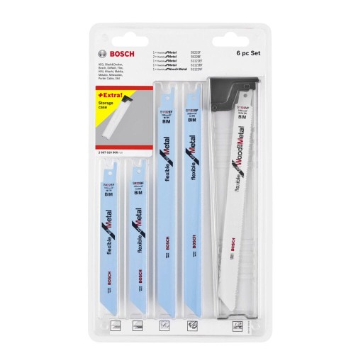 Полотна для шабельних пилок 6 шт