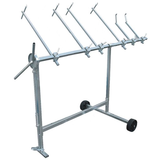 СТЕНД ВІЗОК ДЛЯ ФАРБУВАННЯ ОБЕРТАЄТЬСЯ 6 РУК