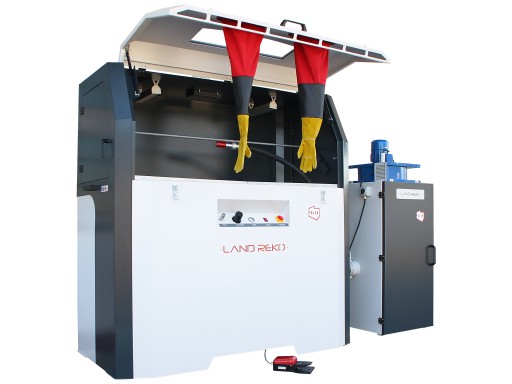 ШЛІФУВАЛЬНА МАШИНА В КАБІНІ ПІД ТИСКОМ 1200 Л SCP ЕКСТРАЦІЯ