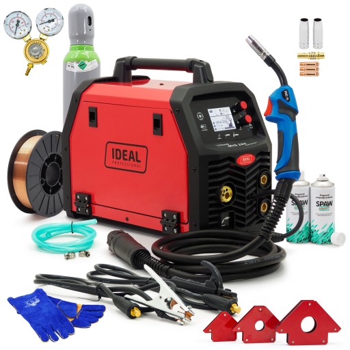 КОМПЛЕКТ IDEAL TECNOMIG 205 LCD SYNERGIA MMA 200A