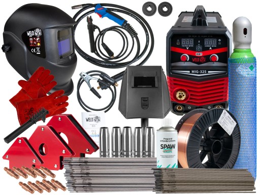 ЗВАРЮВАЛЬНИЙ АПАРАТ НАПІВАВТОМАТИЧНИЙ MIGOMAT MIG 325 140A КОМПЛЕКТ З 3