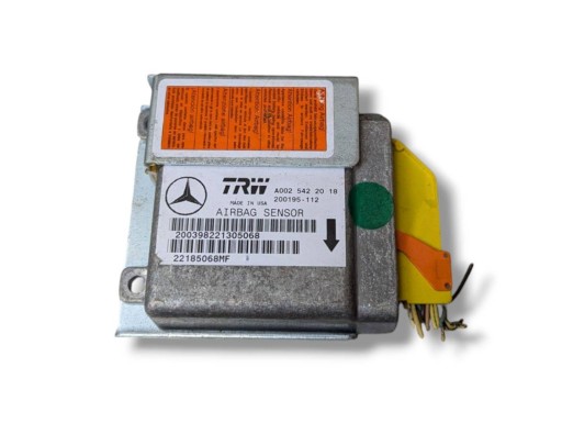module airbag Mercedes-Benz M W163 1998 A0025422018