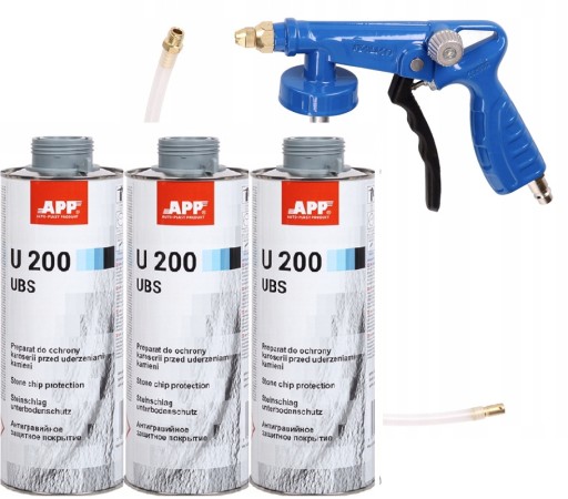 APP U200 ягня захист кузова автомобіля 3 л + пістолет