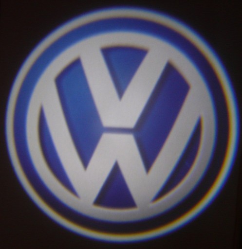 Projektor led - logo VW - tuning