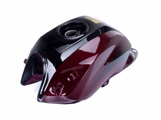 02-T26K010100A3Q100 - Топливный бак Romet RX 125 Street черный / бордовый