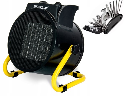 ЕЛЕКТРИЧНИЙ НАГРІВАЧ DEDRA PTC 5000W + БЕЗКОШТОВНО