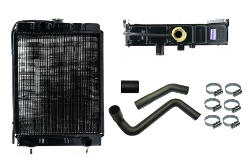 42293023 50017062 - 3-РЯДНЫЙ МЕДНЫЙ КУЛЕР ДЛЯ ВОДЫ C-330 + ПРОВОДА