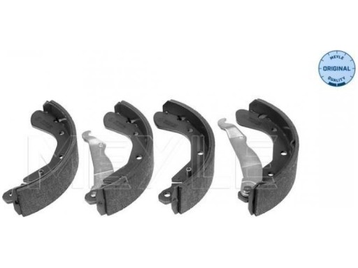 614 042 - ГАЛЬМІВНІ ЩЕЛЕСТИ MEYLE. OPEL ASTRA/VECTRA