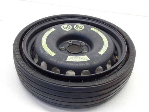 Galet tendeur courroie Roue de secours Roue de secours MERCEDES-BENZ SLK R172 145/70 R17 5X112 1724000002