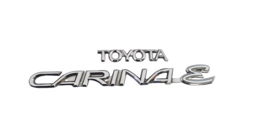 123 - TOYOTA CARINA E НАПИС ЗНАЧОК ЕМБЛЕМА