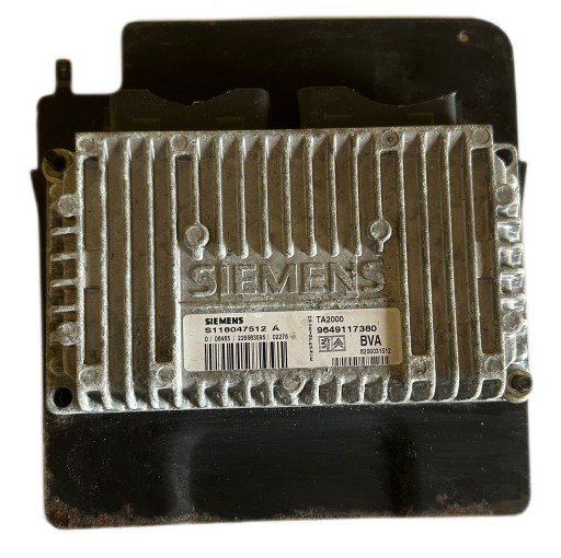 Компьютерный контроллер двигателя s118047512a 9649117380 citroen peugeot