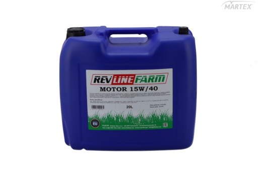 REVLINE FARM MOTOR OIL 15W40 20L REVLINE