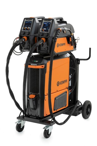 Kemppi X5 FASTMIG 400 Синергія дві подачі. MIG / MAG