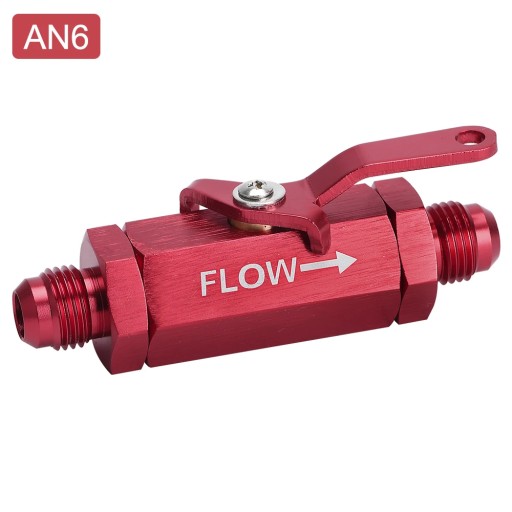Стиль AN6 RED Паливний фільтр із запірним клапаном -