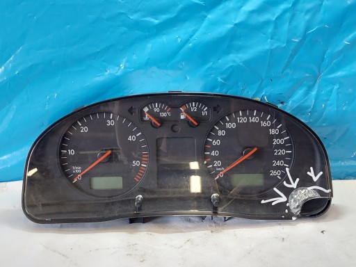 dials clock VW PASSAT B5 1.9 TDI 3B0920822A