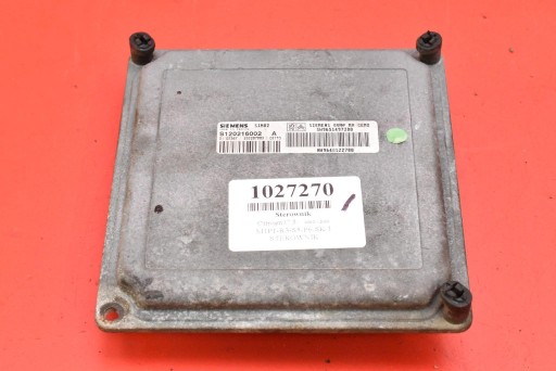 control unit gearboxes of the gear 9651497380 CITROEN C3 1 and PLURIEL 1.6 16V 110 KM