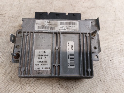 control unit CITROEN XSARA PICASSO 9644674980-00 9645027280
