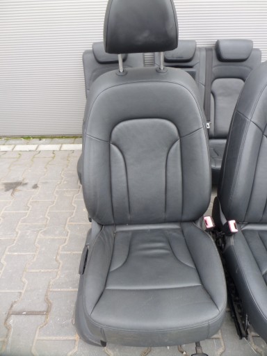 seats seat right left front front seat rear part leather AUDI Q5 8R