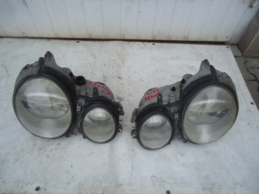 210 - Mercedes W210 Lift Lamp Laft Front Xenon влево справа