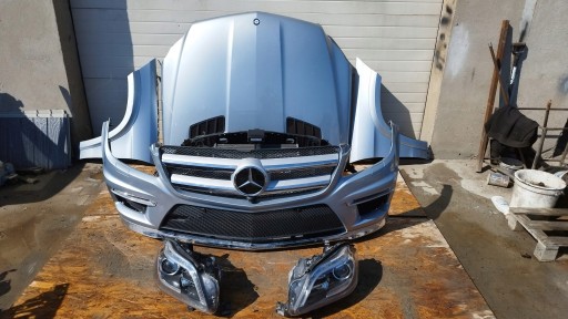 MERCEDES GL 166 W166 AMG КОМПЛЕКТ РЕМЕНЯ ПЕРЕДНЬОГО КАПОТУ 988