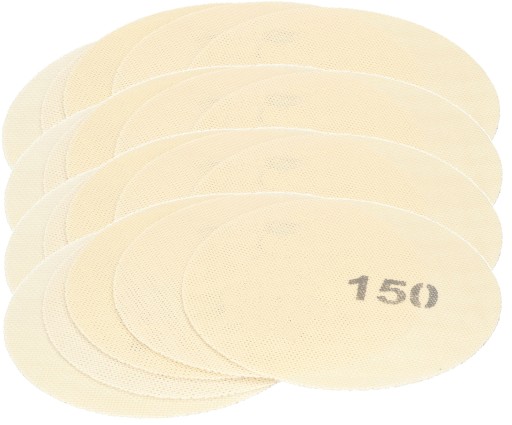 20X АБРАЗИВНИЙ ДИСК SOFT 150 СІТКА ЛИПУЧКА ГІПС 225