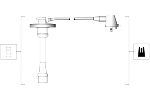 941318111274 - КОМПЛЕКТ КАБЕЛІВ ЗАПАЛЮВАННЯ MAGNETI MARELLI TOYOTA AVENSIS CARINA E