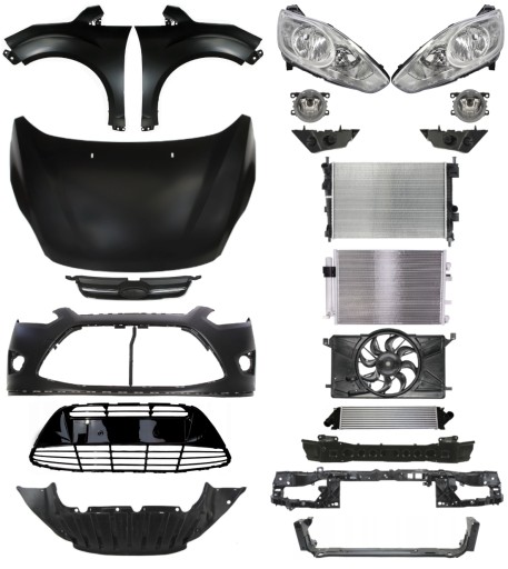 1616 - Ford C-Max 10-14 Бампер Ремень Капот Крыло