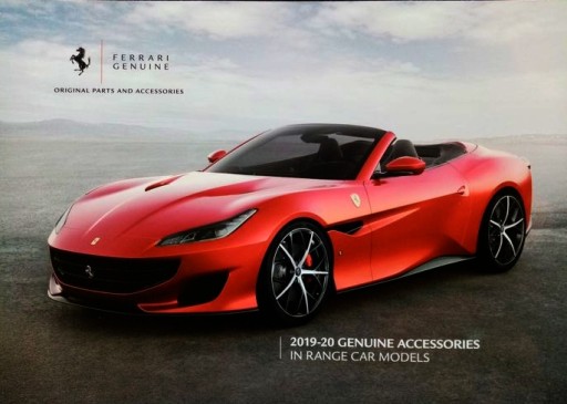 Ferrari Portofino 488 812 аксессуары проспект 2019