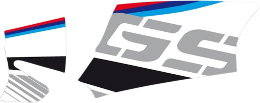 K1903 - Набір наклейок на важіль управління Uniracing BMW R1200 GS