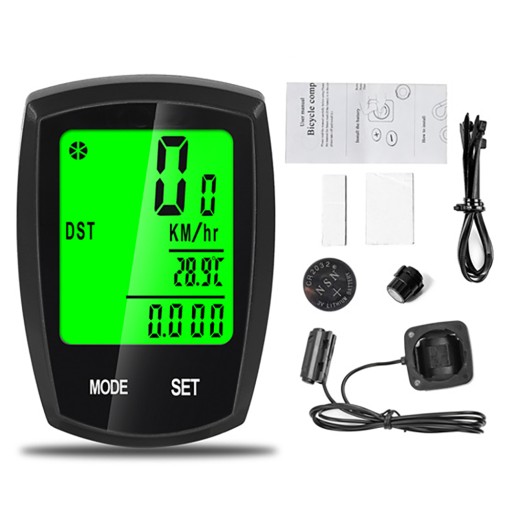 Бездротовий велокомп’ютер ZXC ce su yi dai wen du chang fang xing